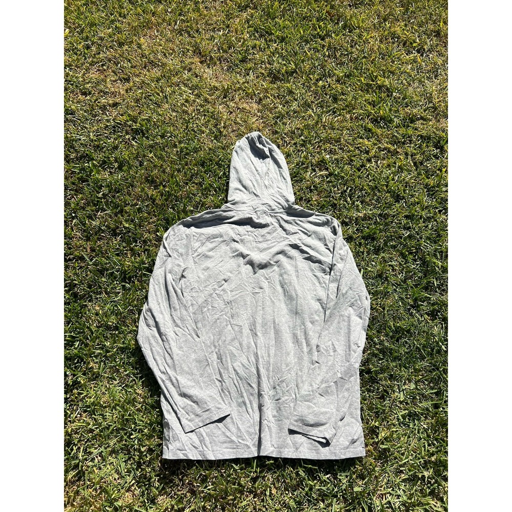 Polo Ralph Lauren Hoodie Pullover Gray Men's XL Spell Out Sport Bear - Picture 4 of 4